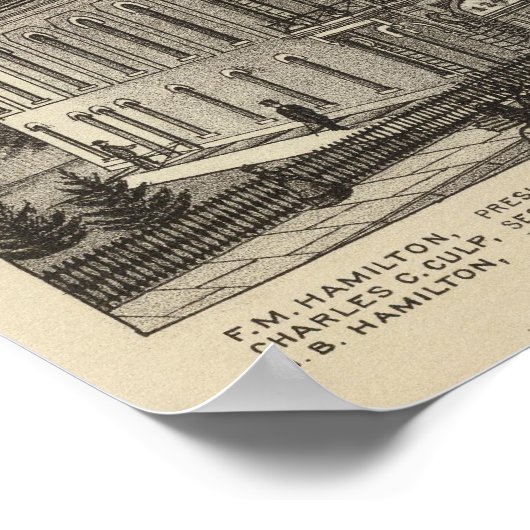 Poster Résidences, Abilene, Kansas (Coin)