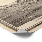 Poster Résidences et ferme de Warrington (Coin)