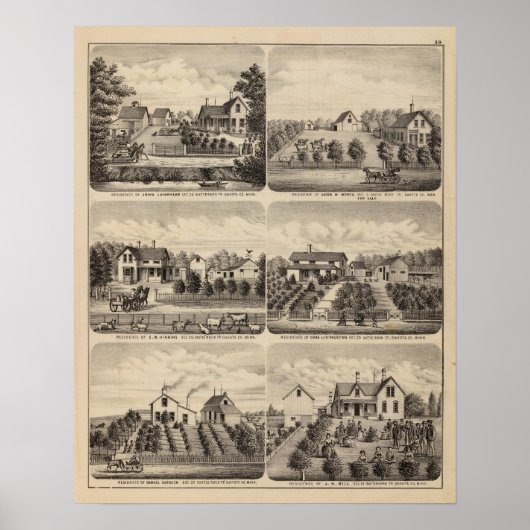 Poster Résidences, Minnesota 3 (Devant)