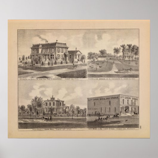 Poster Résidences, Minnesota 6 (Devant)