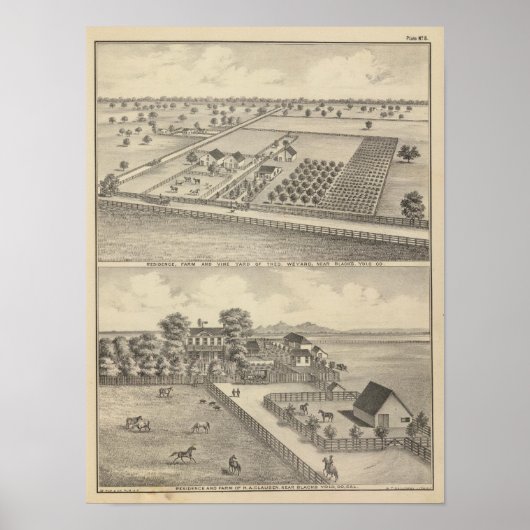 Poster Résidences, Station de Black (Devant)