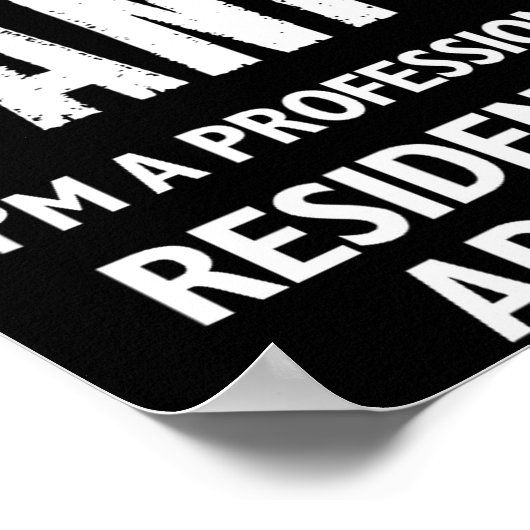 Poster Residential Advisor  (Coin)