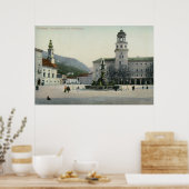 Poster Residenzplatz Salzburg, Autriche (Cuisine)
