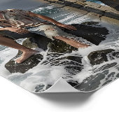 Poster Résilience construite avant l'affiche des vagues (Coin)