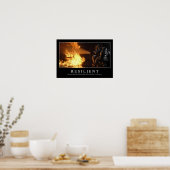 Poster Résilient : Citation Inspirationnelle (Cuisine)