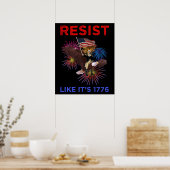 Poster Resist Like It's 1776 (Cuisine)