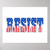 Poster Resist | Stars & Stripes (Devant)