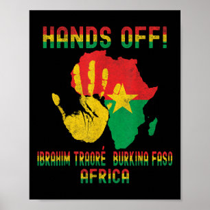 Poster Résistance Afrique Thomas Sankara Burkina Faso Ibr