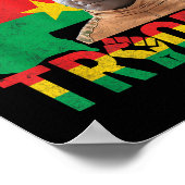 Poster Résistance Afrique Thomas Sankara Burkina Faso Ibr (Coin)