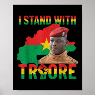 Poster Résistance Afrique Thomas Sankara Burkina Faso Ibr