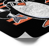 Poster Résistance Cool subtile Tarifs de pingouin protest (Coin)