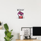Poster Résistance lesbienne (Bureau à domicile)