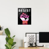 Poster Résistance lesbienne (Bureau à domicile)