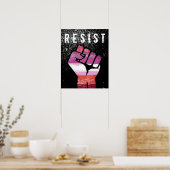Poster Résistance lesbienne (Cuisine)