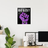 Poster Résistance lesbienne (Bureau à domicile)