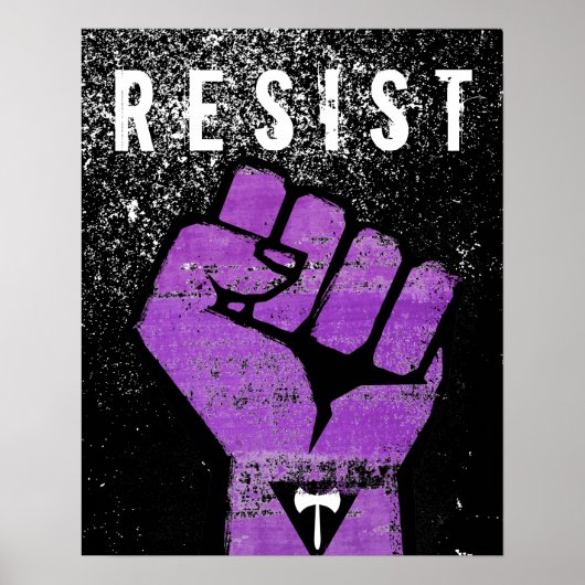 Poster Résistance lesbienne (Devant)