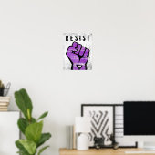 Poster Résistance lesbienne (Bureau à domicile)