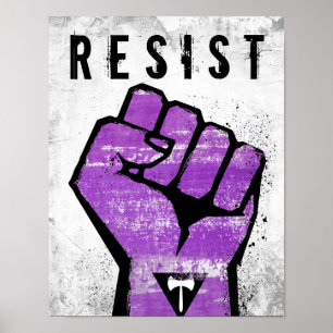 Poster Résistance lesbienne