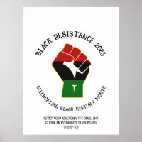 RÉsistance MOIS HISTORIQUE NOIRE 2023