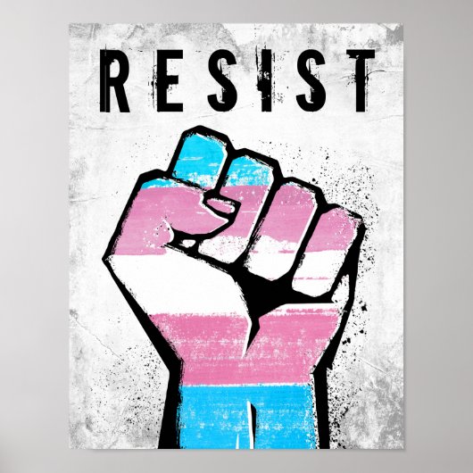 Poster Résistance trans (Devant)