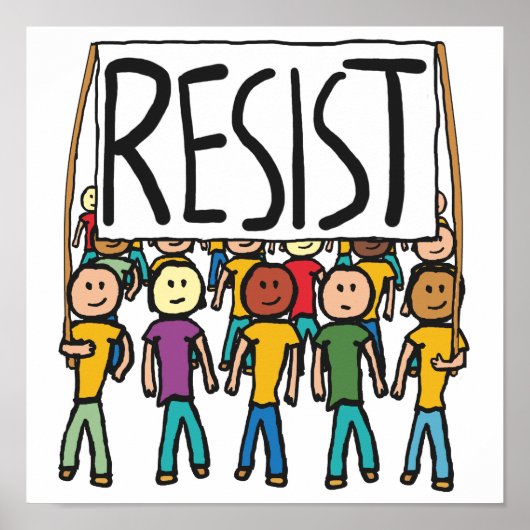 Poster Résister (Devant)