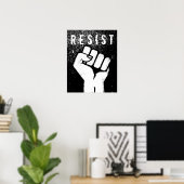 POSTER RÉSISTER (Bureau à domicile)