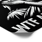 Poster Résister À La Manifestation Wtf America Statue Lib (Coin)