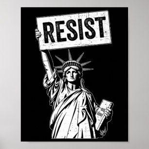Poster Résister à la protestation anti-politique