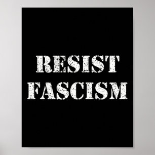 Poster Résister au fascisme