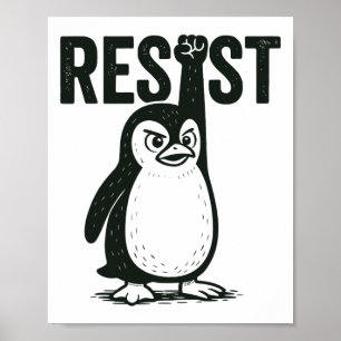 Poster Résister au pingouin 2