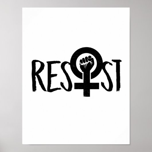 POSTER RÉSISTER ET COMBATTRE .. (Devant)