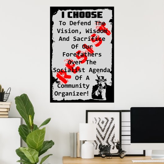 Poster Résistez ! (Bureau à domicile)