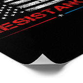 Poster Résistez À Ce Que Je Fasse Partie De La Résistance (Coin)