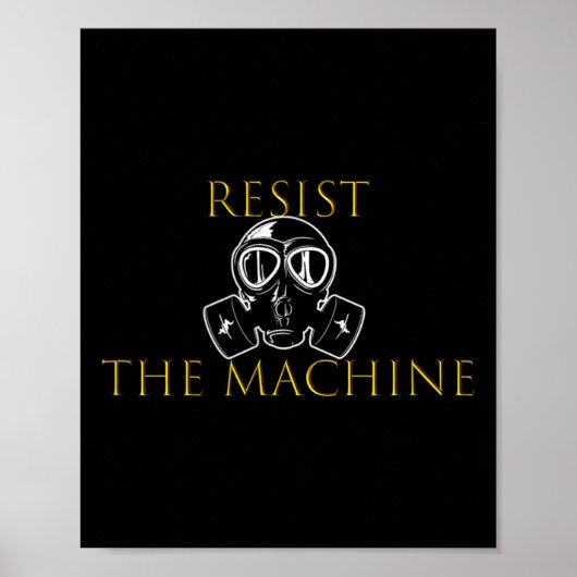 Poster Résistez À La Machine (Devant)