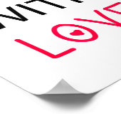 Poster Résistez Avec Amour Citation Féministe Unir Résist (Coin)