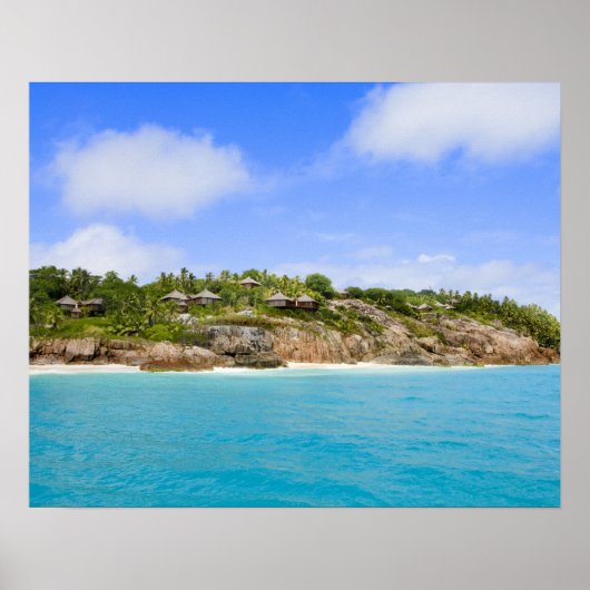 Poster Résort de l'île de Fregate (PR) (Devant)