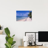 Poster Resort sur la plage (Bureau à domicile)