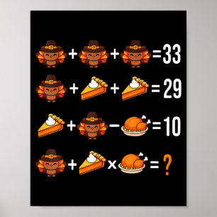 Poster Résoudre le problème drôle 67 mème Brainrot profes