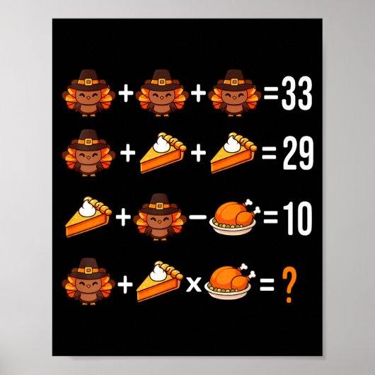 Poster Résoudre le problème drôle 67 mème Brainrot profes (Devant)