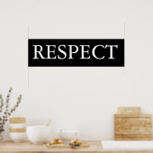 Poster Respect (Cuisine)