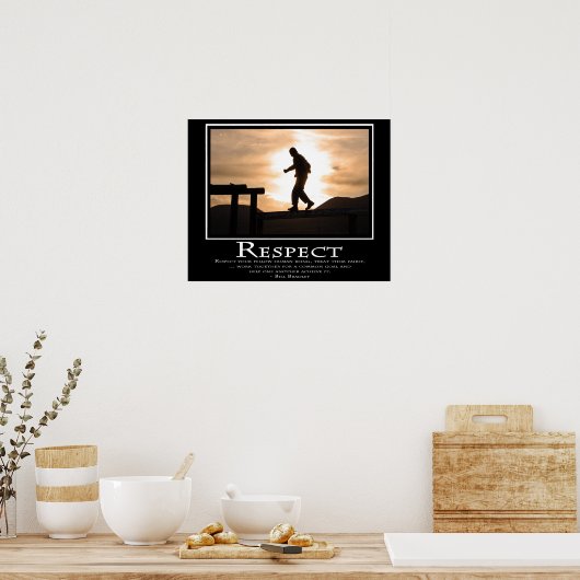 Poster Respect (Cuisine)