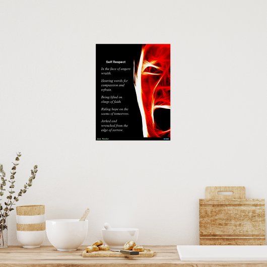 Poster Respect de soi (Cuisine)