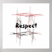 Poster Respect des arts martiaux (Devant)