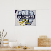 Poster respect s'il vous plaît (Cuisine)