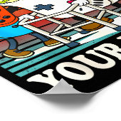 Poster Respect Your Elders Gaming Control 80s Retro Funny (Coin)