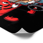 Poster Respect Your Elders Gaming Control Retro Funny Gam (Coin)