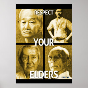 Poster Respect Your Elders (large poster)