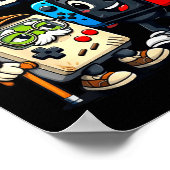 Poster Respect Your Elders Retro Gaming Funny Gamer Contr (Coin)