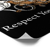 Poster Respect Your Elders Retro Gaming Funny Gamer Contr (Coin)