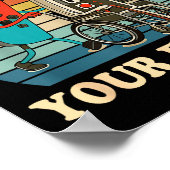 Poster Respect Your Elders Retro Gaming Funny Gamer Contr (Coin)